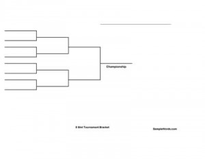 Free Printable 10 Team Single Elimination Tournament Bracket