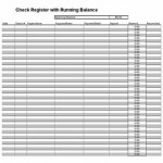 Printable Check Register