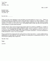 Interview Thank You Letter Template – Version 1