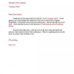 Basic Letter of Resignation Sample