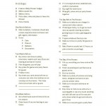 Baby Shower Checklist