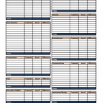 Personal Monthly Budget Form