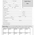 Child Profile Form - Premium