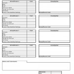 Cleaning Business Estimate Form