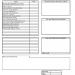 Locksmith Business Estimate Form