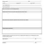 Free Printable Employee Review Form