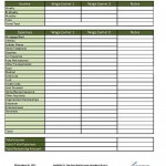 Income Expense Sheet for Couples/Roomates