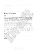 Cease and Desist Letter Template